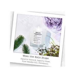 New - Rare Find!! Replica When The Rain Stops Candle 5.8OZ